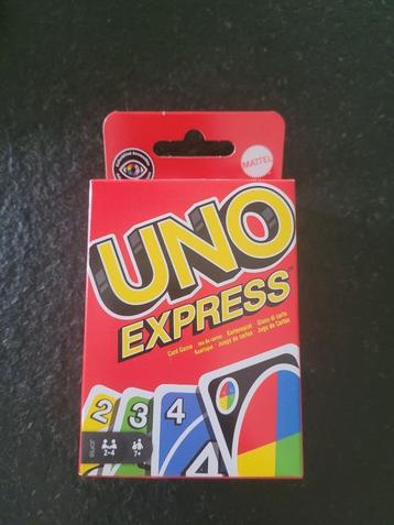 Uno express (nouveau), Trois ou quatre joueurs, Enlèvement, Neuf, Mattel