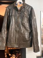 Lederen jas Boss orange, Ophalen of Verzenden, Zo goed als nieuw, Bruin