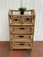 Kleine commode rotan, Huis en Inrichting, Ophalen, Gebruikt