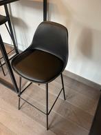 Bartafel/statafel+ stoelen zwart, Ophalen of Verzenden, Zo goed als nieuw