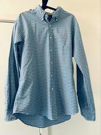 Polo Ralph Lauren - Hemd - Blauw/wit geruit - L, Kleding | Heren, Overhemden, Ophalen, Blauw, Halswijdte 41/42 (L), Polo Ralph Lauren