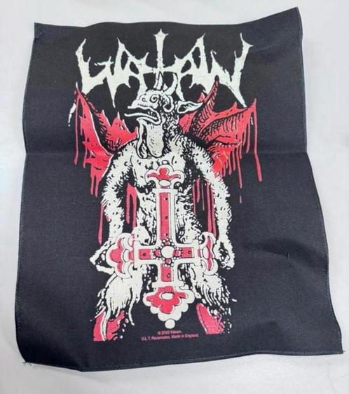 Band Merchandise Watain Inverted Cross Motief Rug Patch XL, Verzamelen, Muziek, Artiesten en Beroemdheden, Nieuw, Kleding, Ophalen of Verzenden