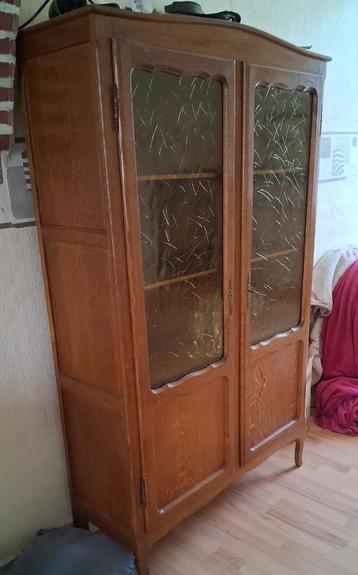 Meuble, Chénne ancien, Utilisé, 50 à 100 cm, Chêne