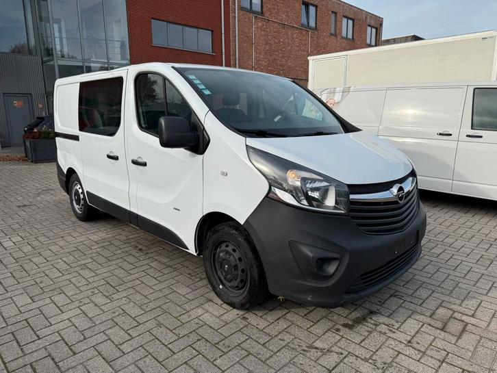 Opel vivaro 1.6dci dubbel cabine 2017, Auto's, Bestelwagens en Lichte vracht, Bedrijf, Te koop, Centrale vergrendeling, Opel, Diesel