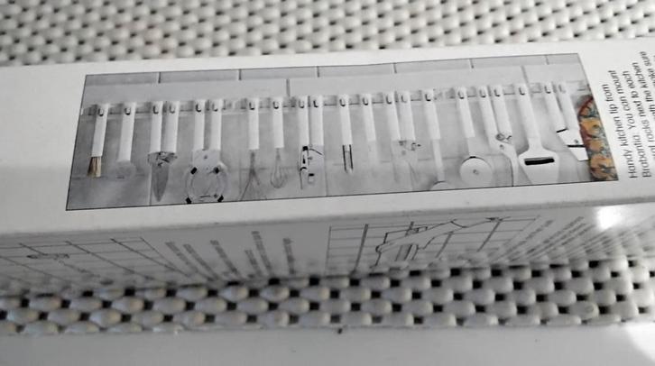 Vintage  - NEUF - Barrette murale pour ustensiles Brabantia, Antiek en Kunst, Antiek | Keukengerei, Ophalen of Verzenden