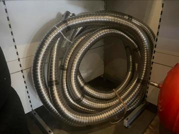 Schoorsteenpijp flexibel 14 meter diameter 80 mm, Enlèvement, Neuf