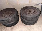 4 zomerbanden met velg, Auto-onderdelen, Banden en Velgen, Ophalen, 14 inch, Gebruikt, Band(en)