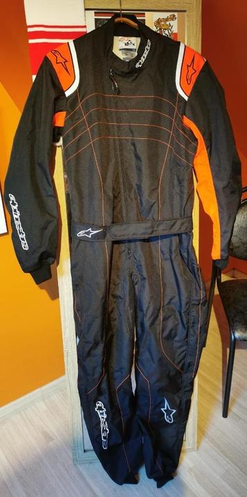 Karting combinaison Alpinestar + chaussures + gants beschikbaar voor biedingen