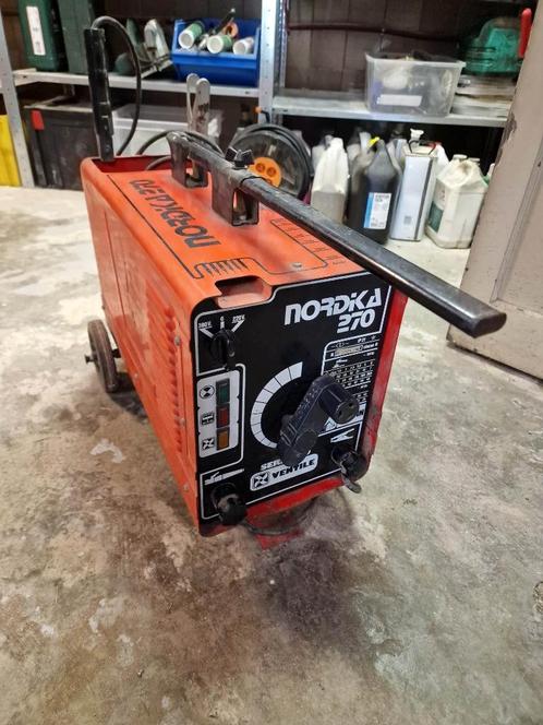 Lasapparaat Nordika 270, Doe-het-zelf en Bouw, Gereedschap | Lasapparaten, Gebruikt, Elektroden, 250 ampère, Ophalen