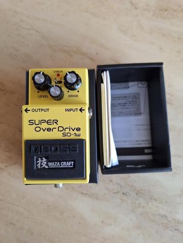 Boss SD 1--Waza craft beschikbaar voor biedingen