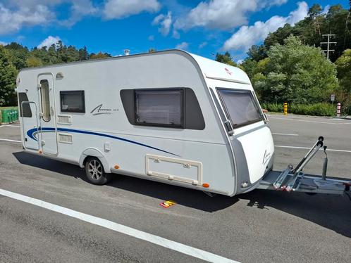 Burstner averso fifty 480 tk Caravan, Caravans en Kamperen, Caravans, Particulier, tot en met 5, 1000 - 1250 kg, Standaardzit
