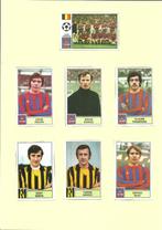 Panini Football 1972-1973 - 7 stickers (recups), Ophalen of Verzenden, Gebruikt, Sport