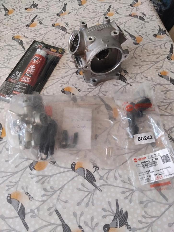 Onderdelen scooter sym 4takt, Vélos & Vélomoteurs, Pièces de cyclomoteur | Puch, Neuf, Cylindre, Enlèvement