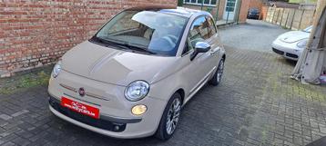 Fiat 500 1.2i Lounge * Airco * Alu velgen * Navigatie * Pano