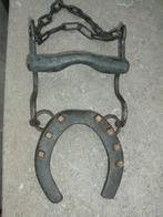 décoration mors et fer à cheval en fer forgé, Enlèvement ou Envoi