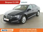 Skoda Superb 1.5 TSI ACT Style (bj 2019, automaat), Auto's, Zwart, Leder, 5 deurs, 1467 kg