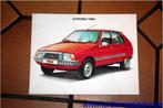 Folder Citroën Visa, Verzenden, Zo goed als nieuw, Citroën