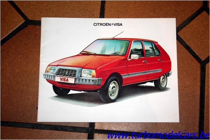 Folder Citroën Visa, Boeken, Auto's | Folders en Tijdschriften, Zo goed als nieuw, Citroën, Verzenden