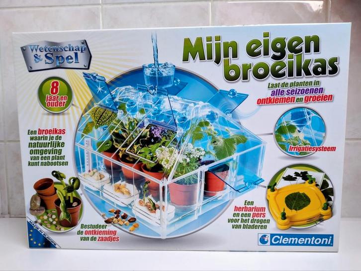 Mijn eigen broeikas, wetenschap en spel., Kinderen en Baby's, Speelgoed | Educatief en Creatief, Zo goed als nieuw, Ophalen of Verzenden