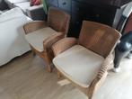 Twee mooie stoelen met kussen., Maison & Meubles, Chaises, Comme neuf, Enlèvement ou Envoi, Deux