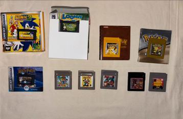 Nintendo Gameboy games beschikbaar voor biedingen