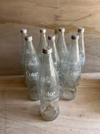 8 Grote vintage Coca Cola Flessen 1L, Ophalen