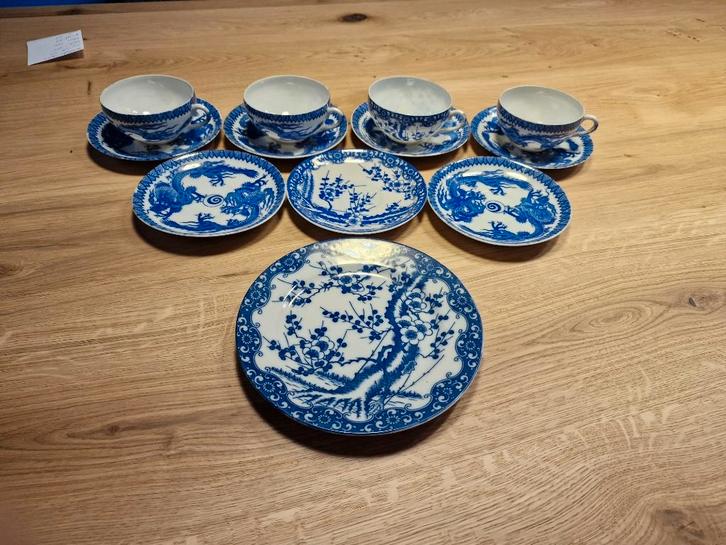 Japanse Tokusei Set, Antiek en Kunst, Antiek | Servies los, Ophalen