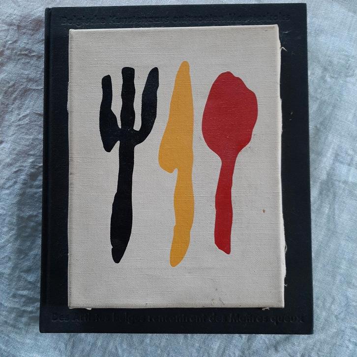 Belgische Kunstenaars ontmoeten Meesterkoks, Boeken, Kunst en Cultuur | Beeldend, Zo goed als nieuw, Ophalen of Verzenden