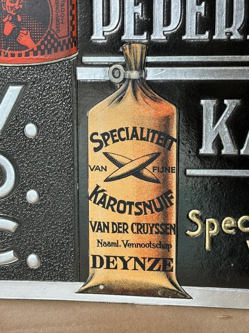 carton PEPERMUNTSNUIF  Van Der Cruyssen Deynze 1938 V.D.C., Verzamelen, Merken en Reclamevoorwerpen, Nieuw, Verzenden