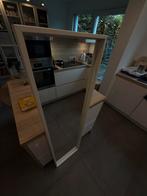 Witte spiegel van IKEA, Huis en Inrichting, Woonaccessoires | Spiegels, Ophalen, Minder dan 50 cm, 100 tot 150 cm, Nieuw