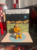 Diorama Kuifje op de Maan plus handgemaakte decoratie, Ophalen, Kuifje, Zo goed als nieuw