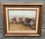 huile sur toile paysage signe theo van rintel, Ophalen of Verzenden