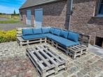 Palletkussens Madison Lounge Panama Safier blauw, Tuin en Terras, Tuinsets en Loungesets, Ophalen, Gebruikt