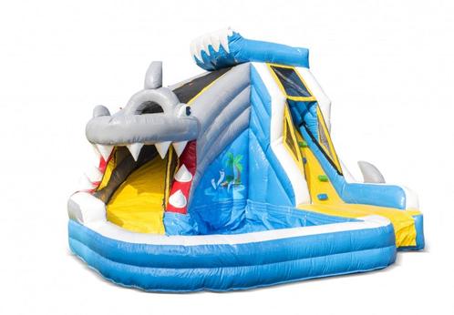 Te koop Springkussen Splashy Haai, Hobby en Vrije tijd, Feestartikelen | Verhuur, Nieuw, Ophalen