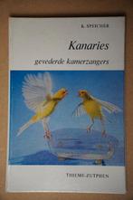 Vogelboek: Kanaries gevederde kamerzangers, Livres, Nature, Enlèvement ou Envoi, Thieme-Zutphen, Comme neuf, Oiseaux