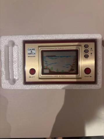 Nintendo Octopus game & watch, wide screen 1981 beschikbaar voor biedingen