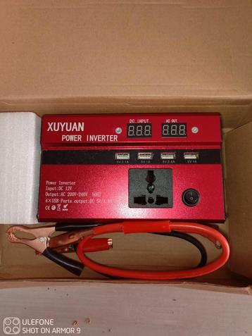 Power inverter pour voiture, Enlèvement