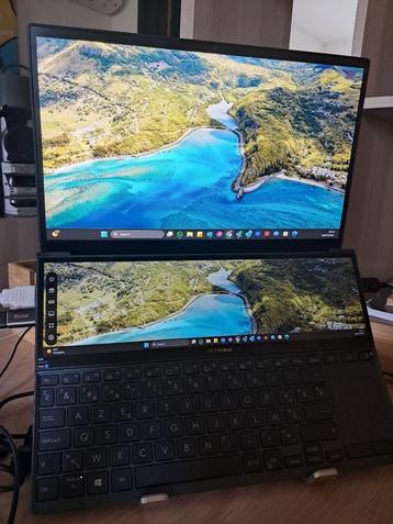 ordinateur portable Asus ZenBook Duo Evo UX482EA Intel Core, 14 pouces, Utilisé, Intel(R) Core i7, Azerty