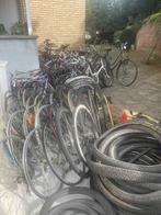 Groot lot fietsen en onderdelen wielen kaders vorken banden, Fietsen en Brommers, Fietsonderdelen, Ophalen of Verzenden