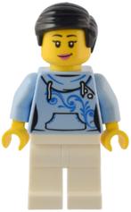 Lego figuur adp092 Traveler - Female / B1, Ophalen of Verzenden, Zo goed als nieuw, Losse stenen, Lego