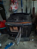 Hout en kolen kachel met kachelbuis, Enlèvement, Utilisé