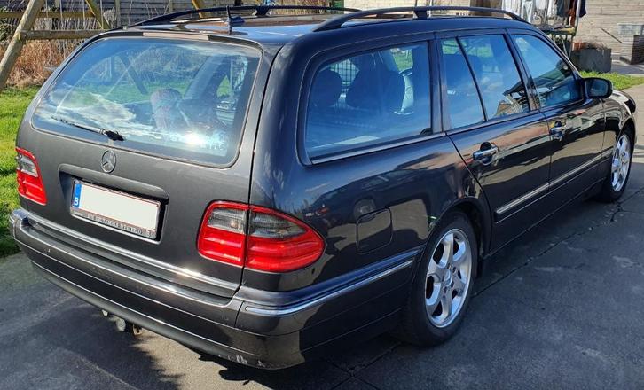 Mercedes E220 CDI Break Avantgarde – 2001 - Leder, Auto's, Mercedes-Benz, Particulier, Alarm, Diesel, Break, Automaat, Leder, Achterwielaandrijving