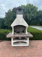 Stenen BBQ, Tuin en Terras, Houtskoolbarbecues, Ophalen, Gebruikt