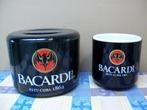 Bacardi Rum Cola - Cuba - 1862 - ijsemmer - Retro Vintage, Ophalen of Verzenden, Gebruikt, Gebruiksvoorwerp