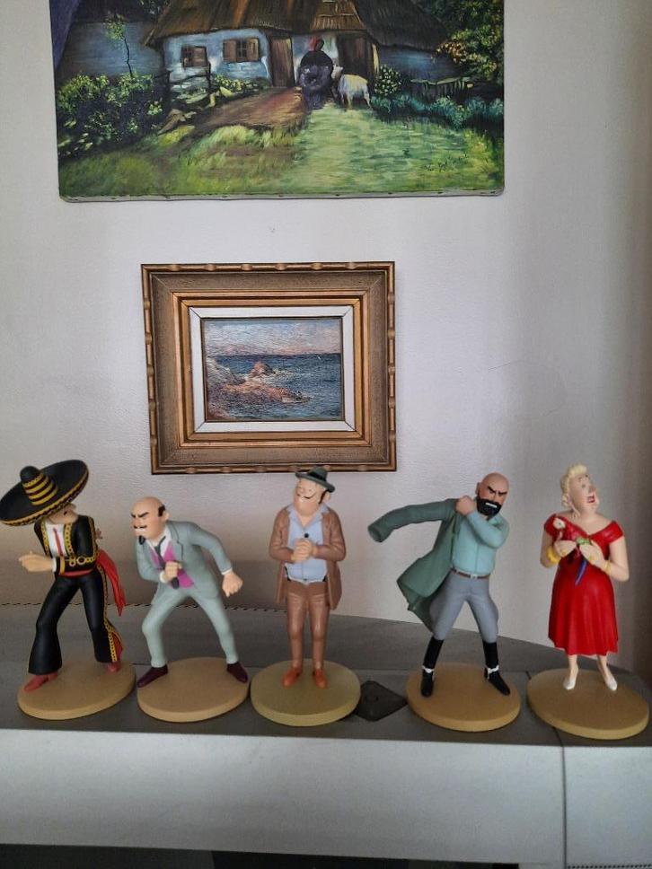 58 figuren van Kuifje Hergé Moulinsart, Verzamelen, Beelden en Beeldjes, Nieuw, Overige typen, Ophalen of Verzenden