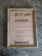 Fotokader gastenboek trouw/huwelijk, Hobby en Vrije tijd, Nieuw, Ophalen of Verzenden