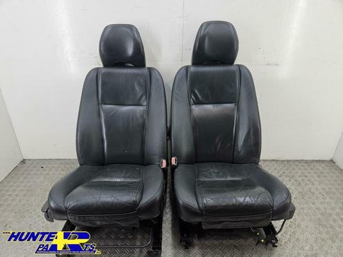 Bekledingset zwart leder Volvo XC90 ('02-'05), Auto-onderdelen, Interieur en Bekleding, Volvo, Gebruikt, Ophalen of Verzenden