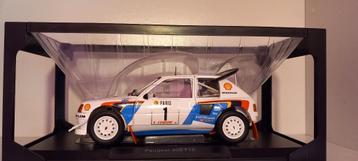 1/18 Peugeot 205 T16 Evo2 Rallye Monte Carlo 1986 Norev 