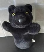 handpop Zwarte poes of panter, Kinderen en Baby's, Speelgoed | Knuffels en Pluche, Ophalen of Verzenden, Zo goed als nieuw, Poes