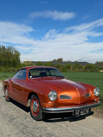 Karmann Ghia 1600, Autos, Cuir, Achat, Autres couleurs, Noir